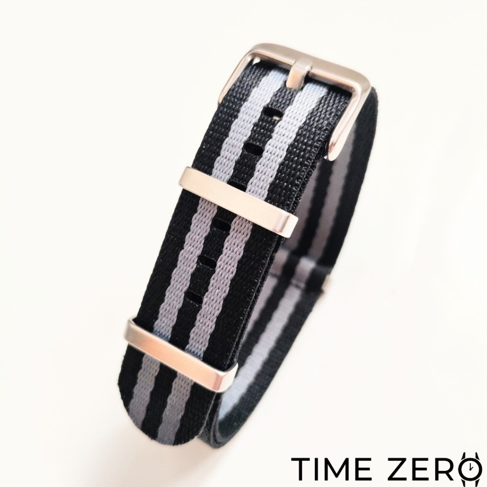 New "007 Spectre" Jacquard Nylon NATO Watch Strap (The Echelon Collection)